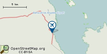 Lentokenttä: Bahia de los Angeles