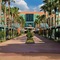 Walt Disney World Swan - map