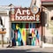 Art Hostel - map