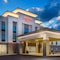 Hampton Inn Newport - map